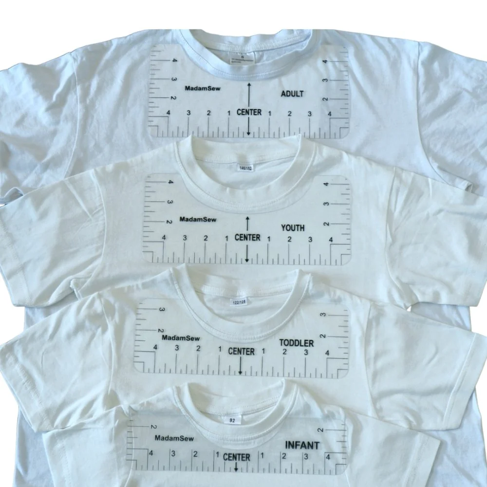 T-Shirt Positioner - T-Shirt Alignment Ruler