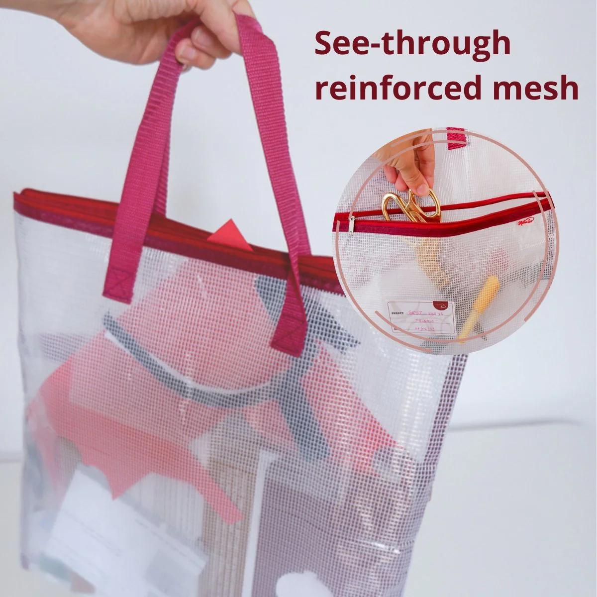 Project Bag - Store Everything for Your Project in One Place - Four colors to choose from! - Image 10