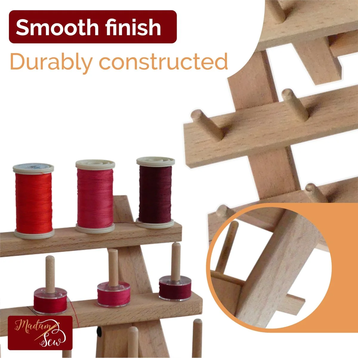 THREAD RACK for 60 SPOOLS - Image 4