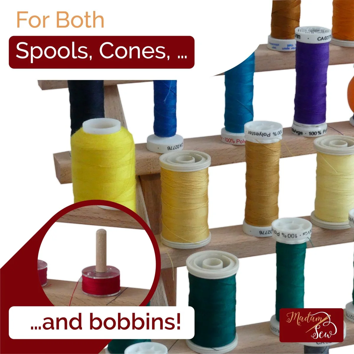 THREAD RACK for 60 SPOOLS - Image 6