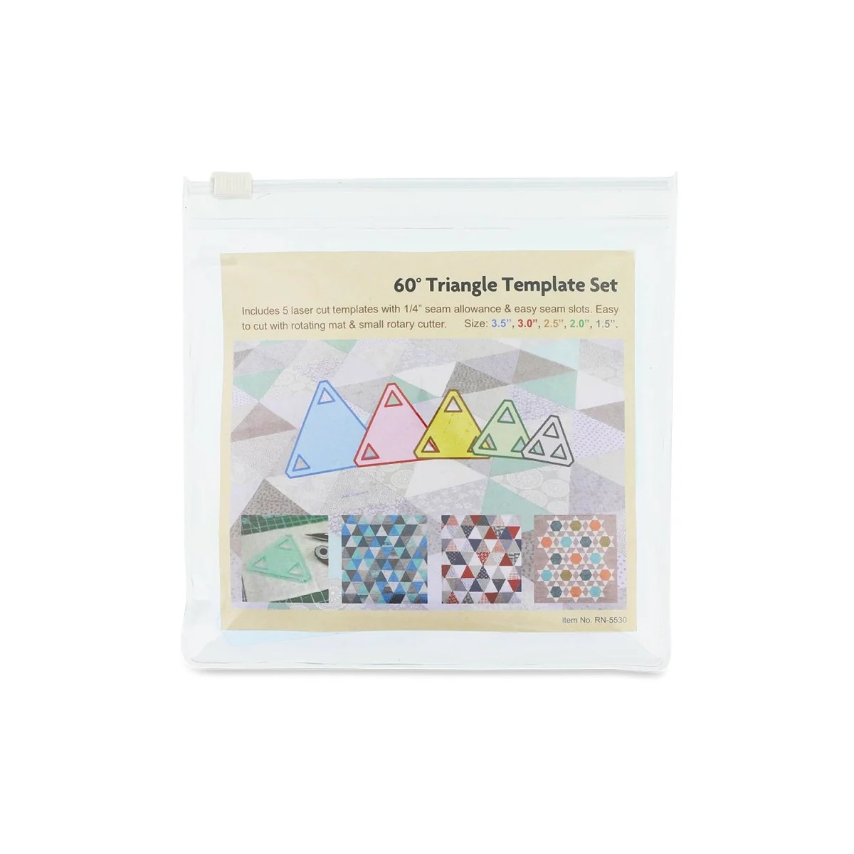 Triangle Patchwork Template Sets - Two Set Choices Available - Image 4