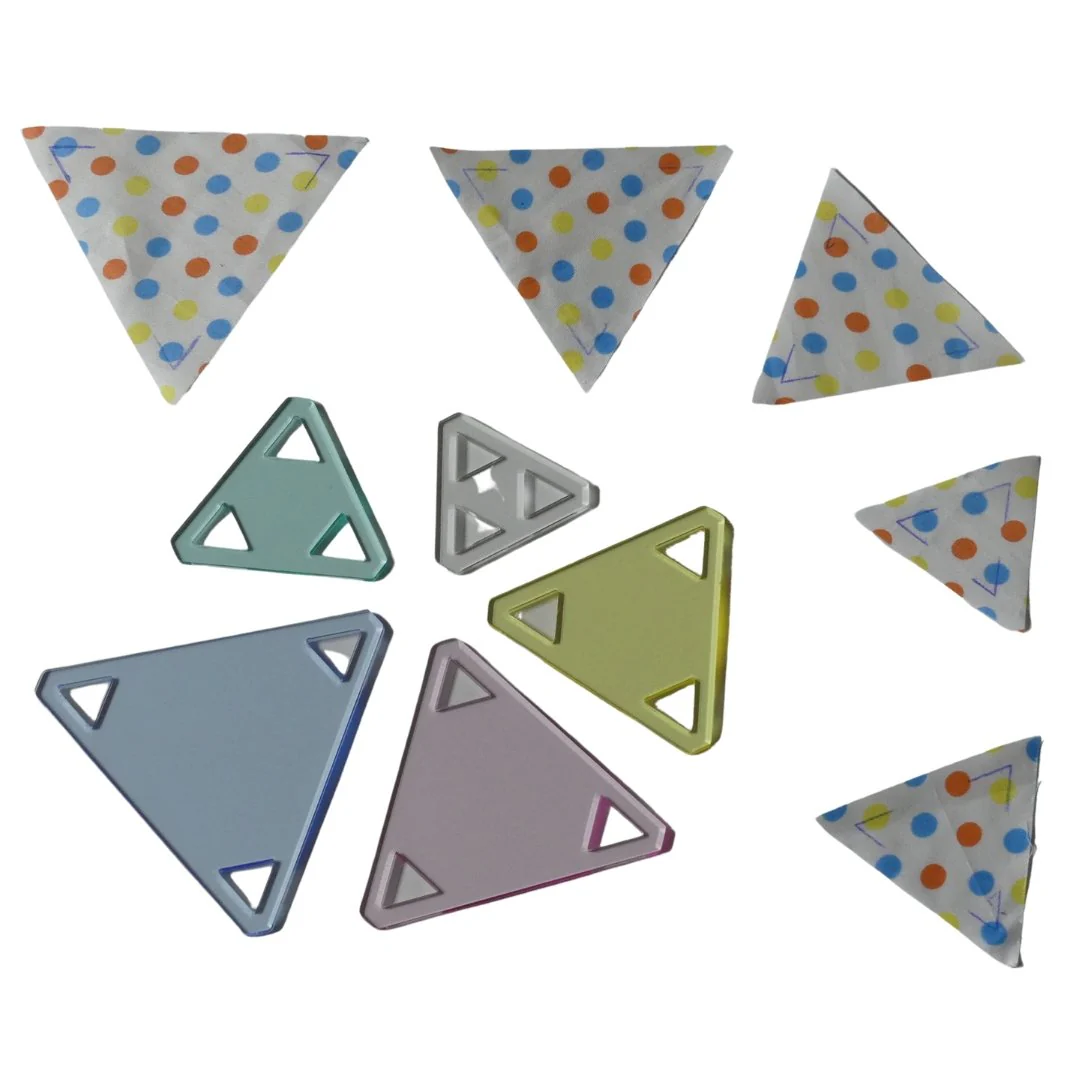 Triangle Patchwork Template Sets - Two Set Choices Available - Image 9
