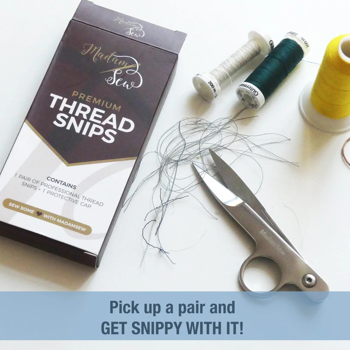 Premium Thread Snips for Sewing and Quilting - Image 6