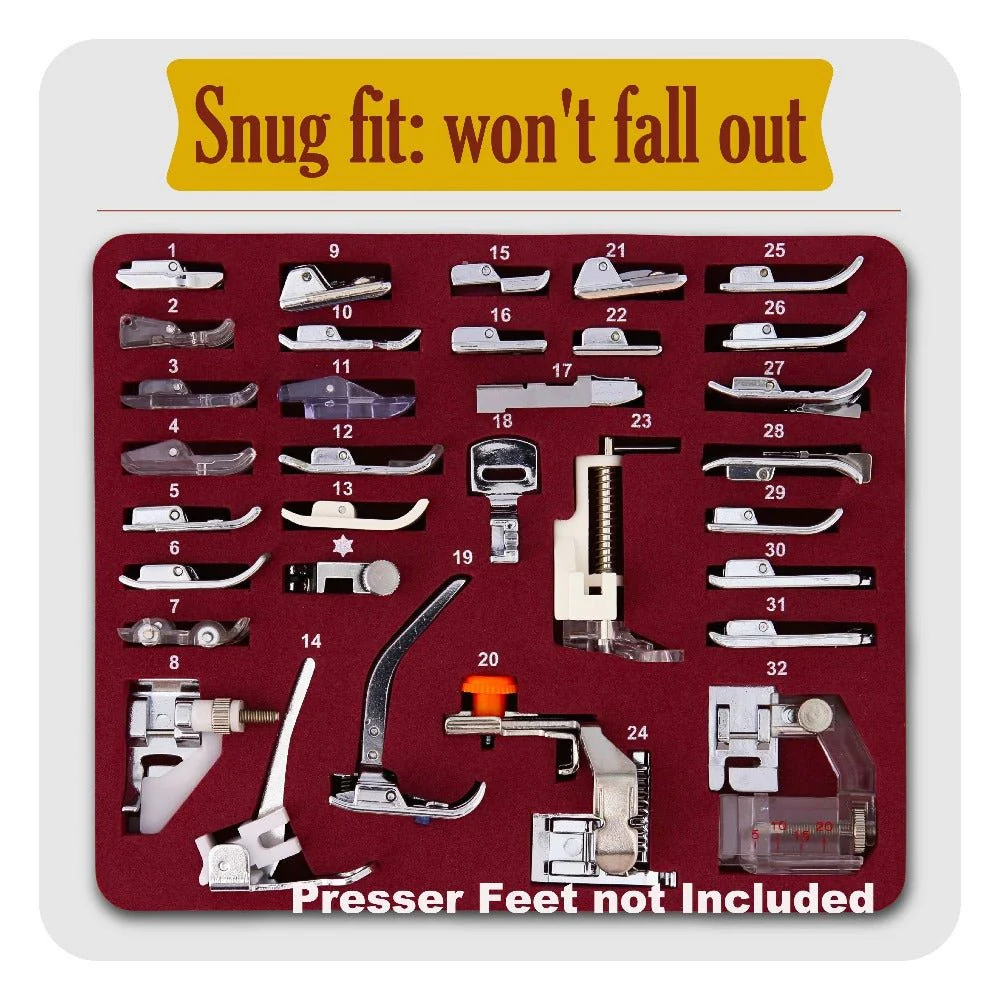Presser Foot Set Upgrade - Storage Box & Explanation Booklet (No Feet Included!) - Image 4